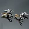 Fashion French men's shirt metal brass Sports Equipment Golf hammer Wrench Enamel cufflinks Casual Business suit Shirt Cuff links jewelry