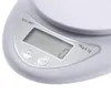 1-5000 جرام الوزن الإلكترونية التوازن المطبخ المكونات الغذاء مقياس عالية الدقة أداة قياس الوزن الرقمي مع صندوق البيع بالتجزئة