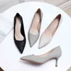 Varış Kadın Seksi Topuklar Ayakkabı Bahar Kadın Marka Tasarım Siyah Bej Yumuşak Rahat Ofis Kariyer Yüksek Topuklu 210520