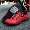 Cykelskorskor M￤n cykel ridv￤g cleats mountainbike sko platt racing spd sneakers vinter cykling rutt kvinnor