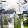 Bewässerungsanlagen Hochdruck-Metall-Wasserpistole Power Autowaschwerkzeuge Gartenwaschanlage Spray Sprinklerzubehör
