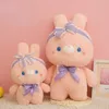 Cute plush toy rabbit doll bowknot stuffed animal dolls high quality girl children birthday toys gifts