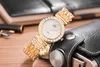 Ontwerper luxe merk horloges vrouwen quartz es casual jurk dames kleine wijzerplaat strass vierkant pols goud vrouwelijke klok reloj mujer
