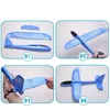 Halolo EPP Foam Hand Kasta Flygplan Utomhus Glider Plane Kids Present Toy 48cm Intressanta leksaker 10st: Lot Free Ship 211026