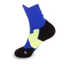 Mens Socks Elite Basketball Socks Calf High Cushion Tjock Vandring Athletic Crew Soccer Sock för män Kvinnor Pojkar som kör 23 olika färger