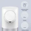 Automatische schuimzeepdispenser met temperatuur LCD-scherm Oplaadbare touchless pomp hand sanitizer voor badkamer keuken 211206