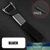 Fashion Key Chain for Men Women Luxury Soft Leather Keychain Car Bag Keyring Horseshoe Buckle Pendant Gift with Number Card Free