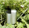 300ml Edelstahl lange Auslauf Gießkannen für Haushalt Garten Grünpflanzen Pot Qualität Einfache Design Moderne Töpfe 26Sh Z