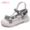 stoff blumen sandalen