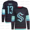 Seattle 10 Matty Beniers 2024 Winter Classic Kraken Jersey Andre Burakovsky Jamie Oleksiak Jared McCann Eberle Adam Larsson Vince Dunn Yanni Kailer Yamamoto