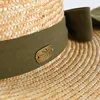 Cappelli larghi largo larghezza estate di cappello di torta di canotta di ghiottonata Donne Sun Beach Panama per Lady Bowknot Ribbon Holiday Sombreros de Sol Fedora Elob22