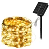 5m / 10m / 20m Solar Powered LED String Lights 8 Modi Waterdichte Outdoor Tuin Woondecoratie - 20m