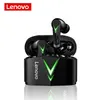 Lenovo LP6 TWS Kulaklık Oyun Kulaklığı 65ms Mikrofon Ses Sporları Bluetooth Gamer kulaklık ile düşük gecikme kablosuz kulaklık