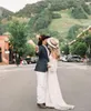 2021 Country Style Wedding Dresses Bridal Gowns Lace With Long Sleeves Boho See Through Plus Size Garden Holiday