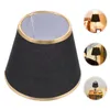 Lamp Covers & Shades 1pc Decorative Cloth Lampshade Chic Light Cover Creative Clip-bulb Shade