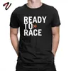 Swag mannen t-shirt klaar om te racen print t-shirt plus size nieuwigheid tops enduro cross motocross bitumen fietsleven Tees katoen kleding Y220214