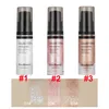 3D-highlight illuminator vloeibare gloed markeerstift foundation concealer voor gezicht lichaam make-up gladde helderdere huidtoon contour glitter kus schoonheid