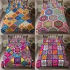 Bohemia Patchwork Duvet Cover Set Boho Mandala Bedding For Adults Bedcloth 2/3pcs Queen King Twin Size Bed 210615
