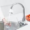 Bathroom Sink Faucets Induction Water Saver Anti-Overflow Smart Kitchen Multi-Function Infrared Faucet
