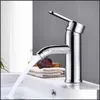 Bathroom Sink Faucets Faucets, Showers & As Home Garden Single Handle Basin Cold/ Mixer Tap Black 77Uc1 Drop Delivery 2021 Qxovt