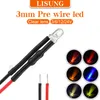 red 3mm led