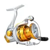 Baitcasting Reels Josby 낚시 릴 회전 2000-6000 시리즈 금속 스풀 휠 잉어 바다에 대한 고속 Sitwater 5.2 : 1