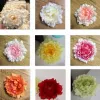 DIY 15cm Artificial Flowers Silk Peony Flower Heads Wedding Party Decoration Supplies Simulation Fake Flowers Head Home Decorations