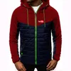 Mäns Hoodies Sweatshirts Youtube 2021 Est Winter Jackets Varmare Windbreaker Coats Bomull Vattentät Outwear Casual Zipper Toppar Kläder