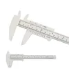 Micrômetro de calibre de calibre de plástico Vernier Micrômetro 0-150mm mini régua de estudante padrão ABS precisão ferramentas de medição 5 cores