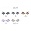 Fashion Ins Sunglass Women Metal Digner Vintage Shad Eyewear Cool Mens Decoration Classic Sunglass Frame 21109
