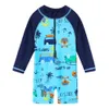 Baohulu Peuter Baby Jongens Badmode UV50 + Kinderen Jongen Zwemmen Pakken One Piece Rash Guards Kinderen Badpak Beachwear