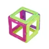 50/100 шт. Mini DIY Магнитный дизайнер Строительный набор Модель Строительный блок для детей Блок Интеллектуальные Образовательные Игрушки Q0723