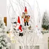 Merry Christmas Ornaments Christmas Gift Santa Claus Snowman Xmas Tree Toy