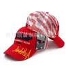 2024 Trump Baseball Cap Hattar Kepsar Bomull Val Sun Sommar Bucket Hat Baby Fotografi Props Beanies Spara Amerika igen G72LD74