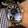 Högkvalitativa Crazy Hours 8880 CH Automatiska Mäns Klocka Silverfall Vit Ringnummer Mark Gents Business Klockor Rostfritt Stål Armband 4 Färger