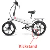 Pedali bici elettrica originali per SAMEBIKE 20LVXD30 Supporto piede pieghevole per bici elettrica Accessori di ricambio
