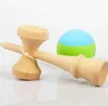 Grote Kendama Ball Japanse Traditionele houten speelgoed Veel kleuren 18.5 * 6cm onderwijs geschenken nieuwigheid speelgoed 180pcs DHL gratis