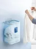 Opslagmanden opvouwbare wasmand mand muur gemonteerde kleding