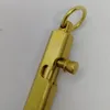 Ballpoint Pens ACMECN 57g Heavy Solid Brass Cool Blot Portable Delicate Signature Pen CNC Hand-made With Utility Key Ring