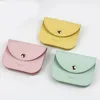 Carino quadrato da donna in pelle PU portamonete pochette con cerniera portafogli da lavoro porta carte portamonete piccoli portamonete portamonete femminile