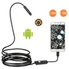 Câmeras de caixa 1m de 55 mm Endoscópio HD 480p USB OTG Snake Impéção à prova d'água Bororescope da câmera de tubo para Android PC3394499