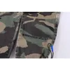 Mudkingdom Boys Dżinsy Jesień Zima Camo Spodnie Moda Jogger Spodnie sznurkowe na ubrania 210615