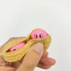 300ピースカワイイ反応軍Peanut Party Fulue Fidget Toys Decompression Peanut-Toosy Squishy Squise Peanuts Keychainかわいいストレス大人の子供の感覚玩具DHL.