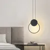 Pendant Lamps Modern Led Lights For Bedroom Dinning Room Bedside Kitchen Bar Home Deco Lamp Fixtures 110V 220V
