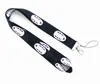 Keychain 10st Cartoon Anime No Face Man Halsband Lanyards Badge Holder Rope Hänge Key Chain Accessorie Small grossist