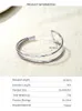 Jaeeyin 2021 Nyankomster Klassisk Bangle Guldfärg Mässing Wire Handgjorda Minimalistiska Trendiga Bracelet Holiday Smycken Gift för Q0719