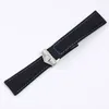 22 мм ремешок сгибая пряжка полоса для тегов Heuer Carrera Aquaracer Bracelets Canvas нейлоновые кожаные часы аксессуары
