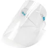 Безопасность прозрачная прозрачная ECO PET прозрачный со стеклянной рамкой пластиковый многоразовый защитный антисплеск и туманный туман маска для лица DAJ199