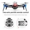 Drone professionnel avec 4K HD 2-Axis Gimbal Caméra 6K 5G Wifi GPS Prend en charge 64G TF Card FPV Drones RC Distance 2KM Quadcopter 220216