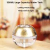 Star Projector Lamp Humidifier 500ML USB Aroma Diffuser Ultrasonic Mist Maker LED Night Light for Home Air 210724